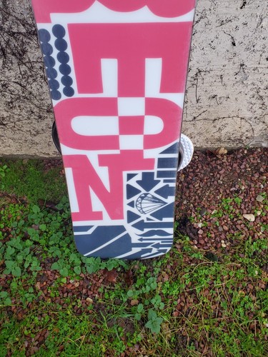 Monoski burton rouge noir - monoski,