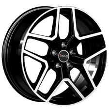 JANTES ROUES AVUS AC-519 POUR TOYOTA COROLLA 7.5X18 5X114.3 BLACK POLISHED T6A