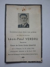 image mortuaire Verdru