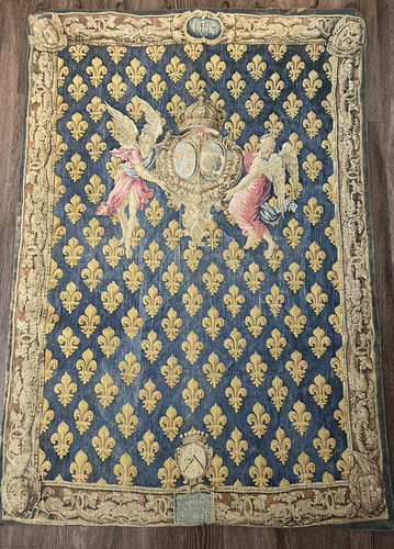 French vintage tapestry - vintage, la