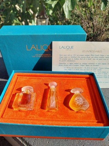 Lalique coffret miniatures - lalique,