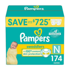NEW BOX Pampers Swaddlers