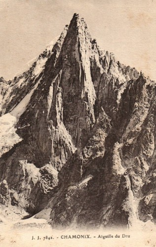 Chamonix aiguille du - -,