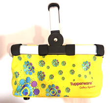 Tupperware Gallery Signature Rare Tote Bag Colorful Travel Bag