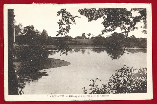 Cpa pouance l etang - cpa,