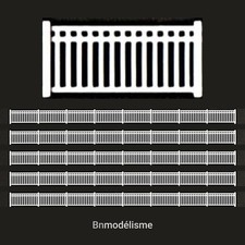 HO Lot 1m Clôture Ferroviaire