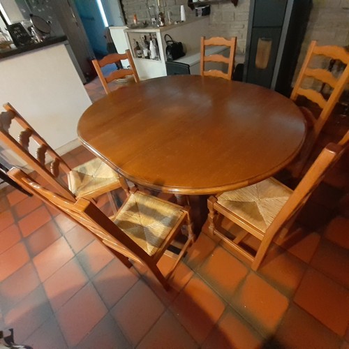 Vente table ronde bois - en,