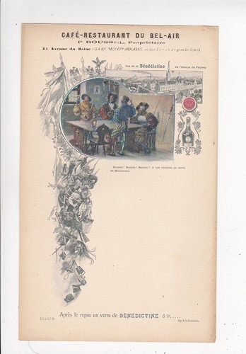Menu café restaurant bel air - café,