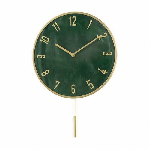 Horloge marbre sans bruit - en,