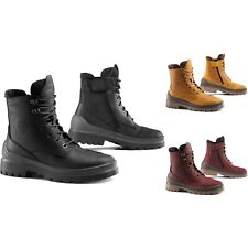 Falco Bottes De Moto Pour Femmes Viky Lady - Bottes En Cuir Vintage Rétro