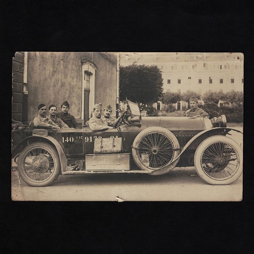 Cpa carte photo militaire - militaire, /