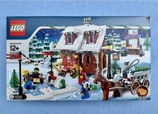 LEGO Creator Expert Winter Village Bakery 10216  w/Manual Retired Used