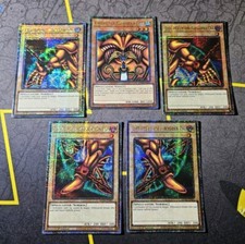 Exodia Complete Set - 5 Pieces - TN23/MP24 - Quarter Century Rare - Yugioh