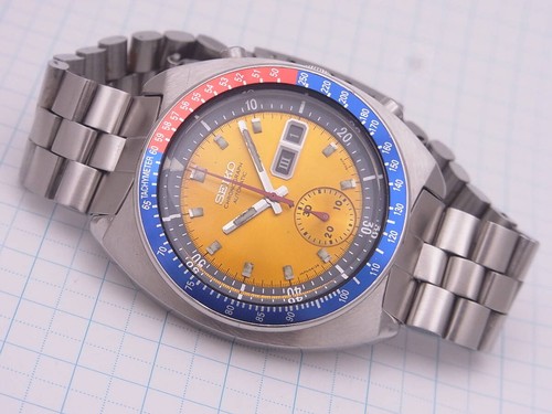 Seiko single chronograph - seiko,