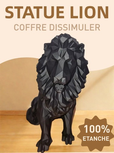 Coffre dissimulé cache - cache, statue