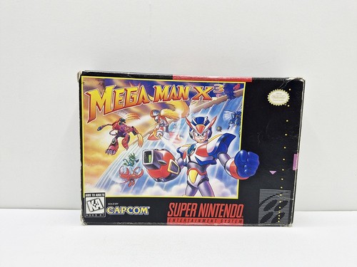 Megaman nintendo super nes - x3,
