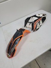 2009-2015 10 KTM 50SX 50 SX OEM Plastics Fenders Front Rear 45208010000X4