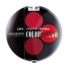 Déstockage Lot 2 Coffrets Palette Lèvres Colorissimo Bourjois Rouge Collection