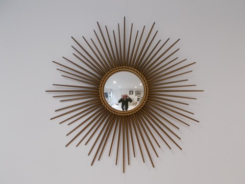Miroir oeil sorciere vintage - oeil,