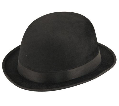 Chapeau melon noir clockwork - a,