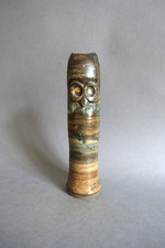 Claire Berger-Bayle La Borne vase totem zoomorphe en grès émaillé feu de bois