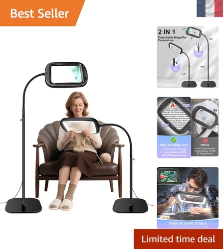 Lampe loupe ergonomique sur - lampe,