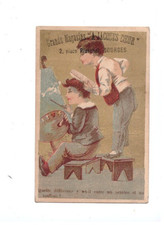 BOURGES Magasin A JACQUES COEUR (18) Chromo / HAIRDRESSER with COMB & PAINTER