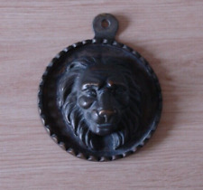 TETE DE LION EN BRONZE PIECE