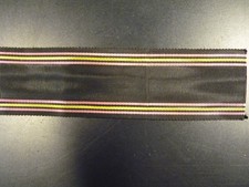 Coupe ruban ancien BELGE médaille prisonniers guerre 1940 1 945 BELGIQUE rayonne