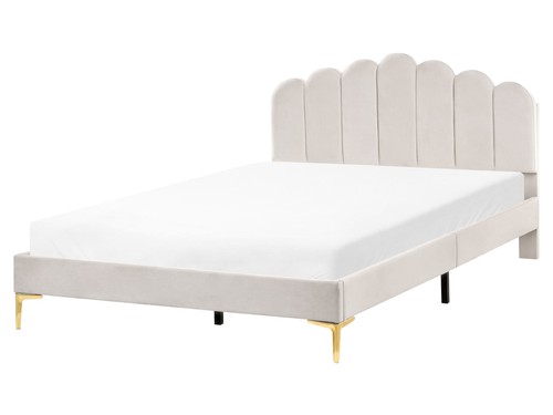 Lit velours 160 200 - velours,