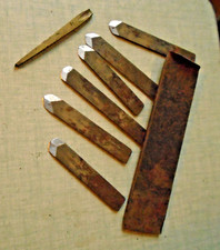 LOT 8  OUTILS REPOUSSOIRS