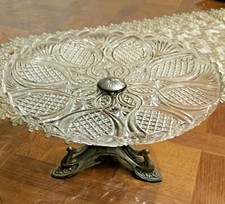 Coupe à fruits cristal sur