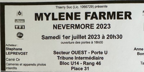 Places concert mylène - 2,