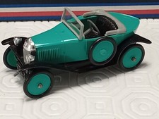 NOREV OLD 1/43 CITROEN 5 HP BLUE/NEON GREEN GOOD CONDITION WITHOUT BOX gr