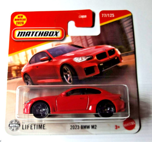 Matchbox bmw 2023 rouge - bmw,