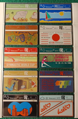 Lot télécartes belgique - lot,