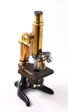 Microscope Leitz  Wetzlar Stativ III B / 3 objectifs / 1 Oculaire  1920 n° 96199