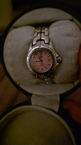 Tag heuer coffret rond cuir - tag,