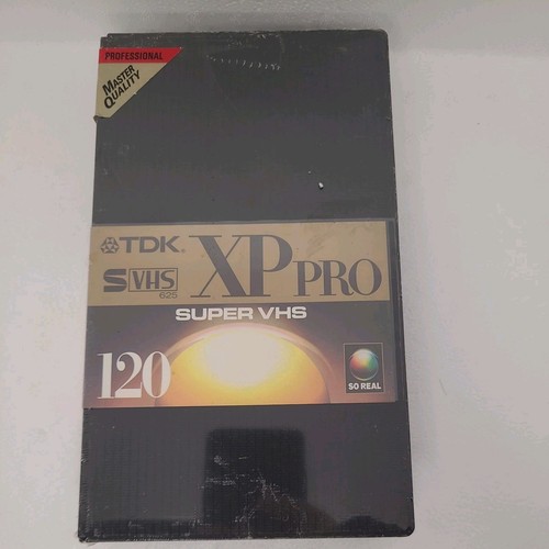 Tdk pro super vhs - xp,