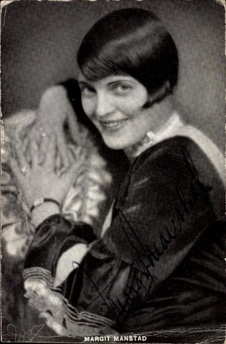 Postcard actress margit - postcard,