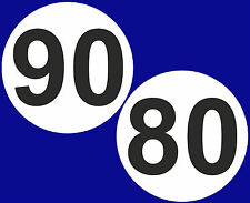 ENSEMBLE DE DEUX DISQUES grand diamètre  80/90 POUR REMORQUE CAMPING CAR