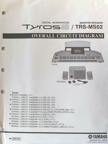 Yamaha tyros digital - yamaha,