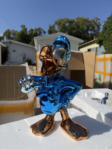 Donald duck chrome figure - donald, 41cm