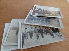 WW1 Guerre 1914 1918 Lot de 16 Photos de Presse Soldats Belge Nieuport