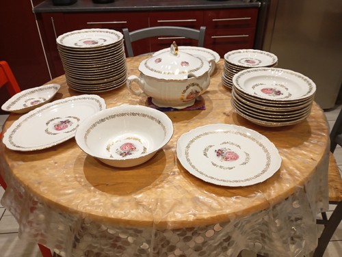 Service table porcelaine - service, en