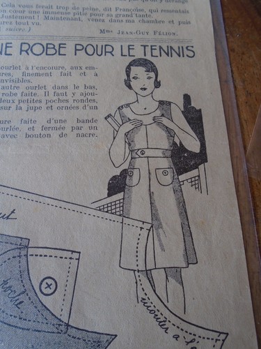 Ancien patron pour poupee - patron,