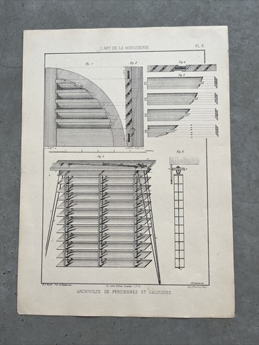 Menuiserie 1889 archivolte - 1889,