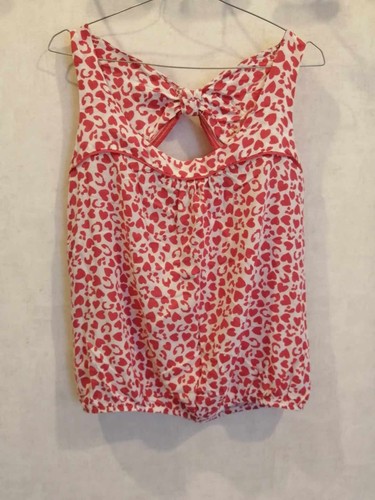 Blouse viscose blanche - , coeurs