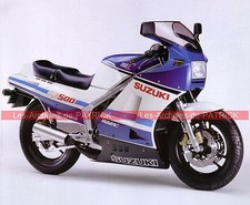 SUZUKI RG 500 Gamma 1985 ( RG 500 ) Fiche Moto 000068