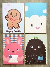 4x NOUVEAU CARNET DE POCHE